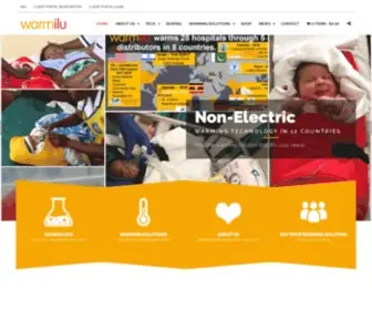Warmilu.com(Warmilu is a non) Screenshot