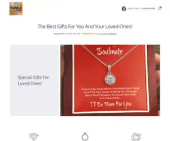 WarmluvJewelry.com(Bring The Love) Screenshot