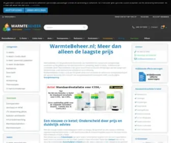 Warmtebeheer.nl(Cv ketels) Screenshot