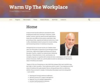 Warmuptheworkplace.com(Executive and Employee Customer Management Coaching) Screenshot