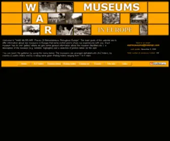 Warmuseums.nl(War Museums) Screenshot