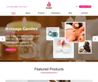 Warmycandle.com(Warmycandle) Screenshot