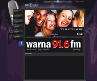 Warnafm.com(Warna FM) Screenshot