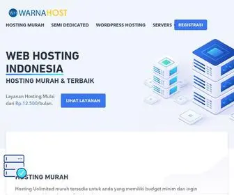 Warnahost.com(Cloud Web Hosting Indonesia Murah Terbaik) Screenshot