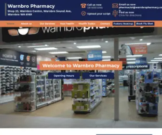 Warnbropharmacy.com.au(Warnbro Pharmacy. Our website) Screenshot