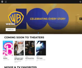 Warnerbros.com(Home of WB Movies) Screenshot