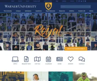 Warner.edu(The mission of Warner University) Screenshot