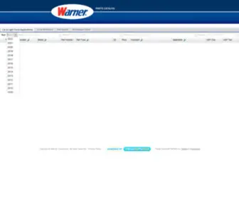 Warnerfilters.com(ShowMeTheParts) Screenshot