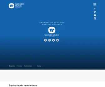 Warnermusic.pl(Strona główna) Screenshot