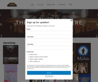 Warnertheatre.org(Warner Theatre) Screenshot