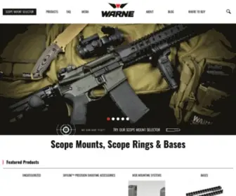 Warnescopemounts.com Screenshot