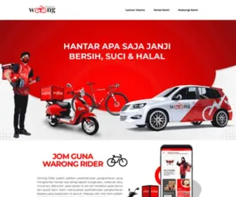 Warongrider.com(Laman Utama) Screenshot