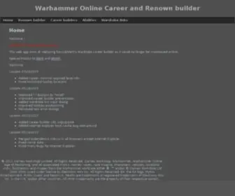 Waronlinebuilder.org(Waronlinebuilder) Screenshot