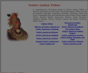 Warpaths2Peacepipes.com(Native Indian Tribes) Screenshot