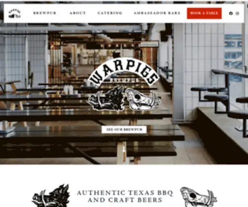 Warpigs.dk(Bbq & brewery in the heart of copenhagen) Screenshot