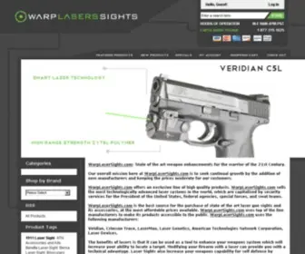 Warplasersights.com(Laser Sight) Screenshot