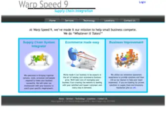 Warpspeed9.biz(Warp Speed 9) Screenshot