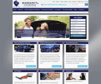 Warrantyandinsurance.com.au(Extended Warranty for Cars) Screenshot