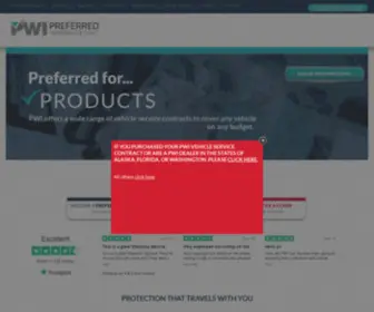 Warrantys.com(Preferred Warranties) Screenshot