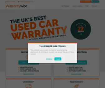 Warrantywise.co.uk(Used Car Warranty Cover) Screenshot