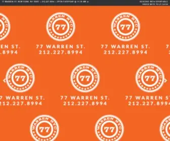 Warren77NYC.com(Warren 77 NYC) Screenshot