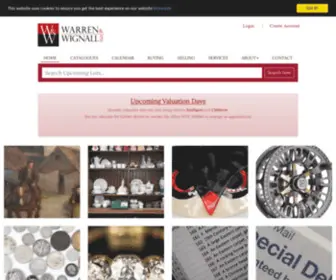 Warrenandwignall.co.uk(Warren and Wignall) Screenshot