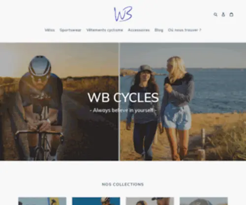 Warrenbarguil.fr(&quot;Retrouvez mes collections mixtes de sportwear et de vêtements techniques pour le cyclisme) Screenshot
