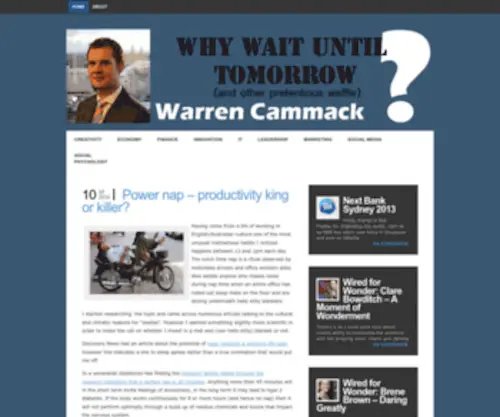Warrencammack.co.uk(Warren Cammack) Screenshot