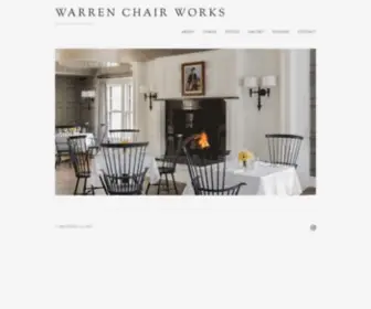 Warrenchairworks.com(WARREN CHAIR WORKS) Screenshot