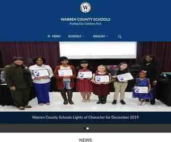 Warrenk12NC.org(Warren County Schools) Screenshot