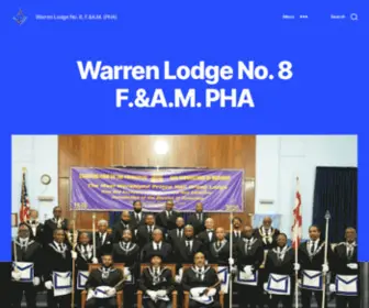 Warrenlodge8.org(Warren Lodge No) Screenshot