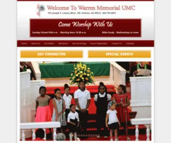 Warrenmemorial.org(Warren Memorial United Methodist Church) Screenshot