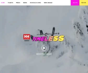 Warrenmiller.co.uk(Warren Miller) Screenshot