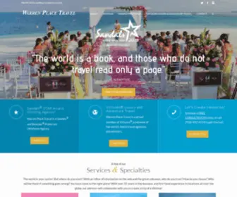 Warrenplacetravel.com(Always & Forever Destination Weddings & Honeymoons) Screenshot