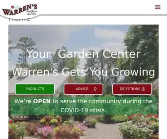 Warrenssoutherngardens.com(Warren's Southern Gardens) Screenshot