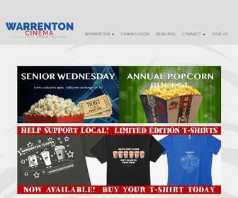 Warrentoncinema.com(Warrenton Cinema) Screenshot