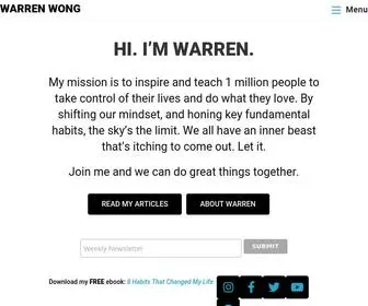 Warrenwong.blog(My mission) Screenshot