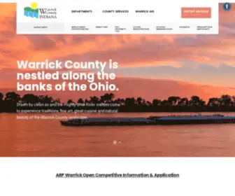 Warrickcounty.gov(Warrick County Govt) Screenshot
