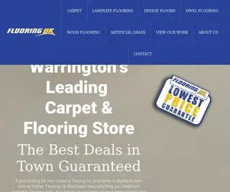 Warringtonflooring.com(Flooring UK Warrington Suppliers of Carpet & Flooring in North West) Screenshot