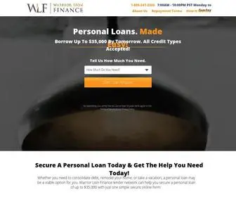 Warriorlionfinance.com(Warrior Lion Finance) Screenshot