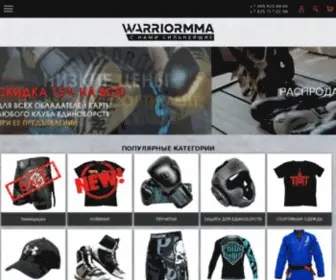 Warriormma.ru(Интернет) Screenshot