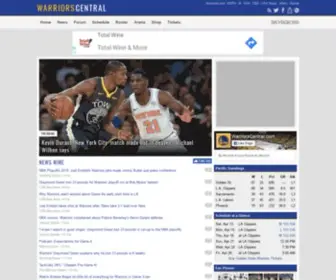 Warriorscentral.com(Golden State Warriors News) Screenshot