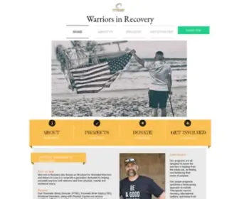 Warriorsinrecovery.org(Warriors) Screenshot