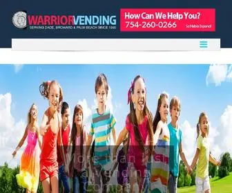 Warriorvending.com(Warrior Vending) Screenshot