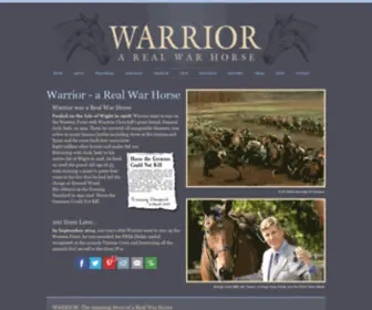 Warriorwarhorse.com(Real War Horse) Screenshot