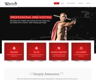 Warriorwebhosting.net(Warrior Web Hosting) Screenshot