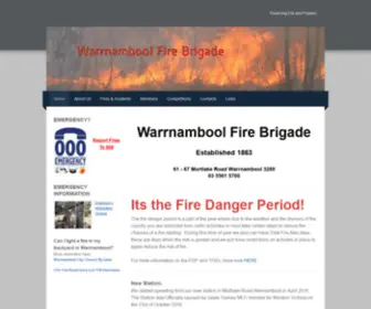 Warrnamboolfirebrigade.com.au(Warrnambool Fire Brigade) Screenshot