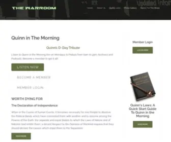 Warroom.com(Quinn in The Morning) Screenshot