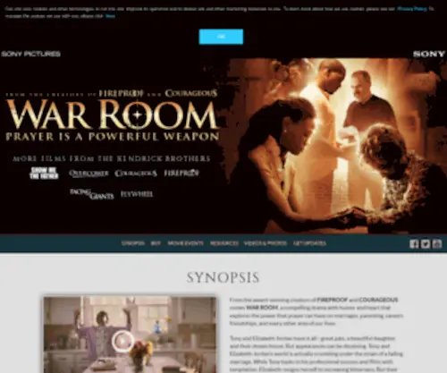 Warroomthemovie.com(War Room) Screenshot
