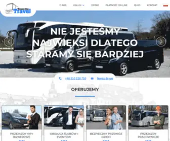 Warsawbustravel.pl(Wynajem autokarów Warszawa) Screenshot